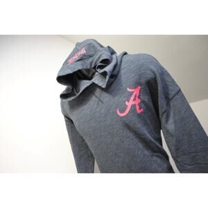 Victorias Secret Pink Alabama Roll Tide Hoodie Sweater Oversize Womens Sz Small